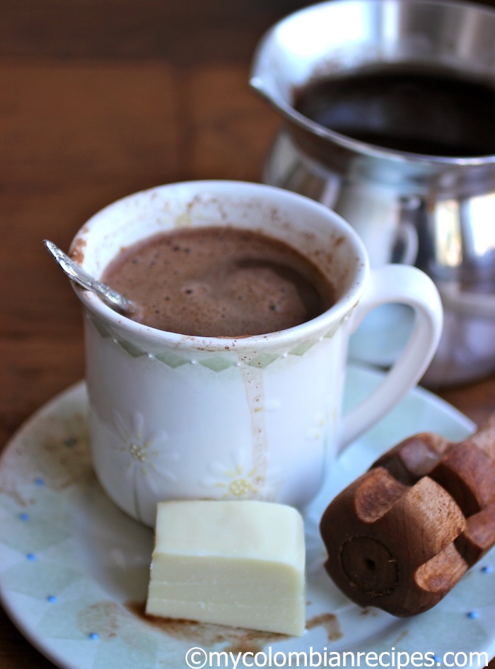 Chocolate Caliente con Agua (Hot Chocolate with Water)