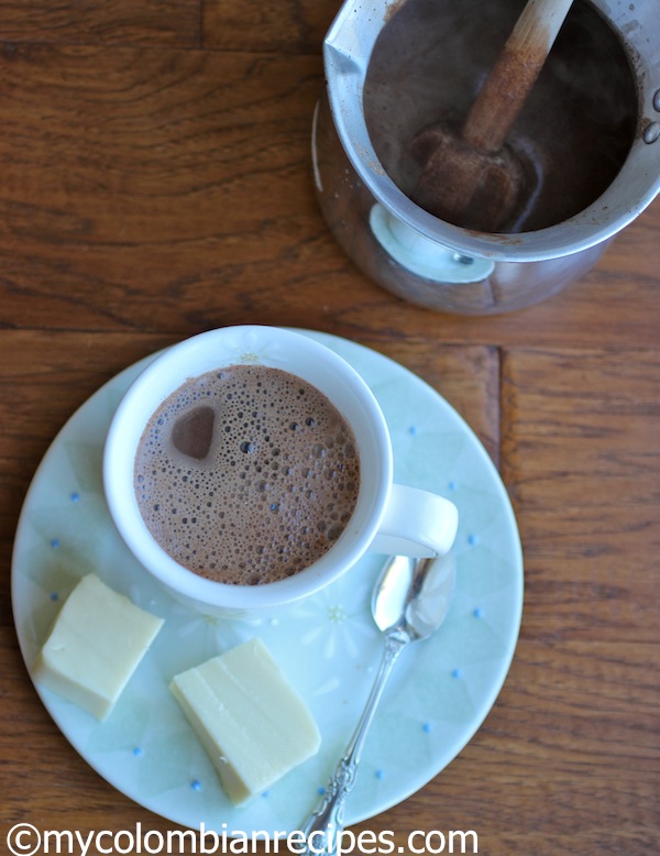 Chocolate Caliente con Agua (Hot Chocolate with Water)