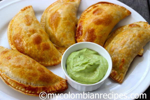 Chicken, Mushrooms and Cheese Empanadas