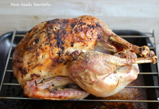 Pavo Asado Navideño (Christmas Turkey and Latin-Style Stuffing)
