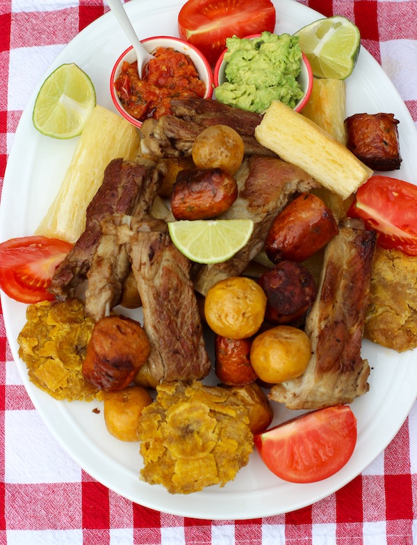 Fritanga o Picada Colombiana ( Fried Food Platter)