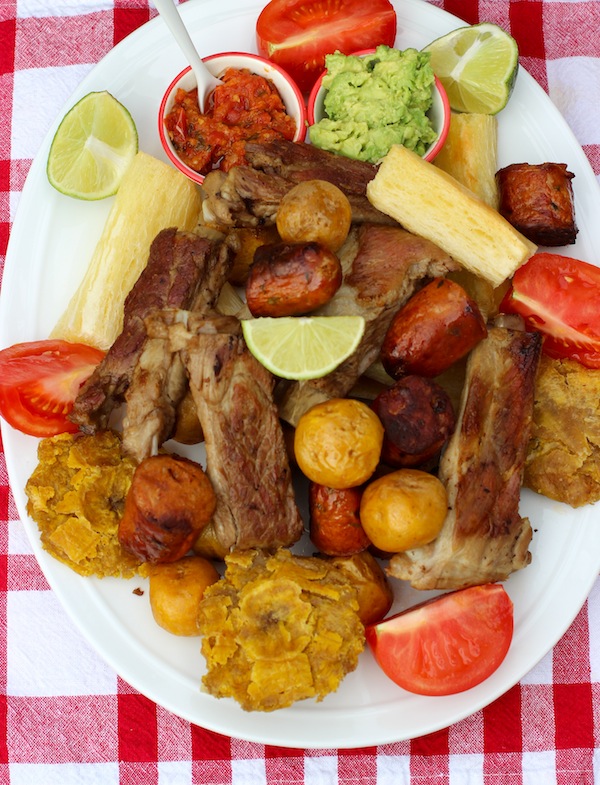 Fritanga o Picada Colombiana ( Fried Food Platter)