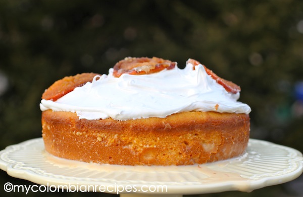 Tres Leches de Mandarina (Tangerine Three Milks Cake)