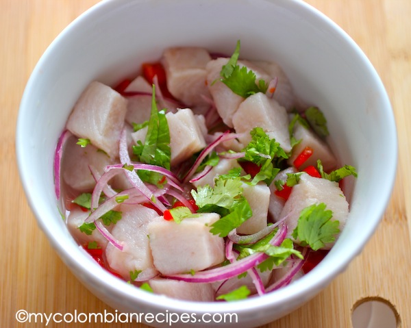 Ceviche de Pescado (Colombian-Style Fish Ceviche)