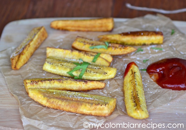 Plátano Verde or Green Plantain Fries