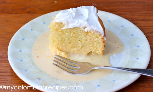 Tres Leches de Mandarina (Tangerine Three Milks Cake)