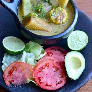 Sancocho de Pescado con Coco (Fish and Coconut Soup)