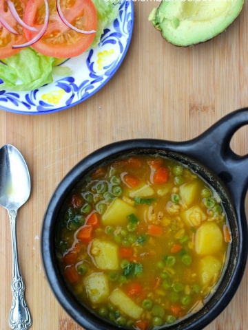 Sopa de Avena (Oatmeal Soup)