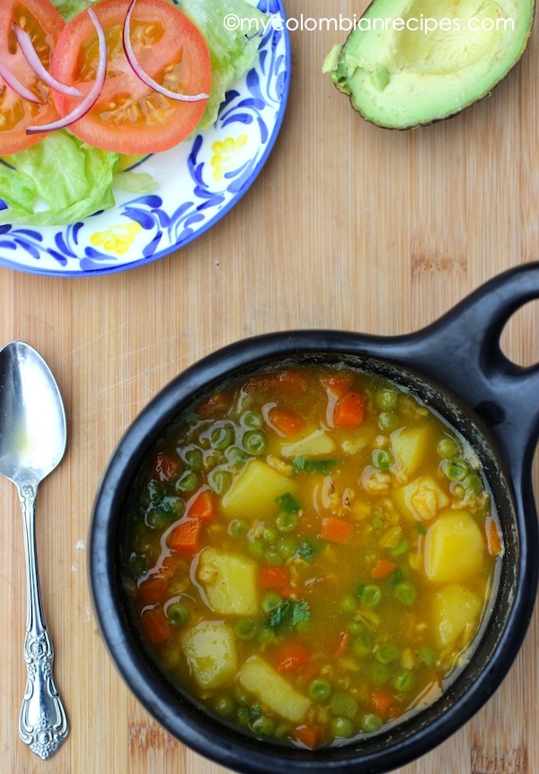 Sopa de Avena (Oatmeal Soup)