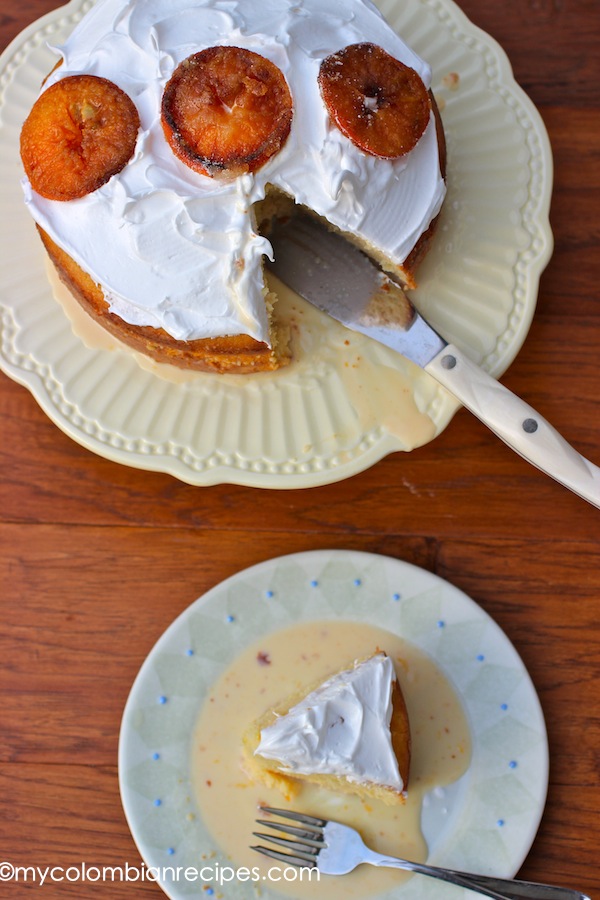 Tres Leches de Mandarina (Tangerine Three Milks Cake)