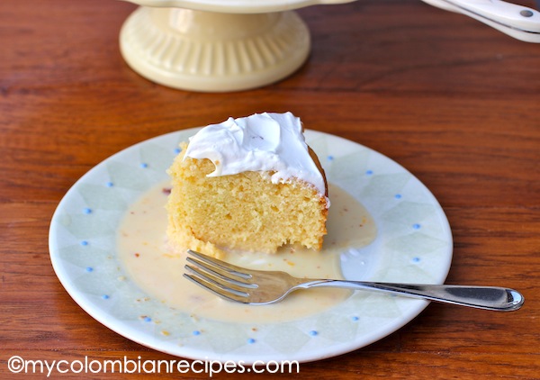 Tres Leches de Mandarina (Tangerine Three Milks Cake)