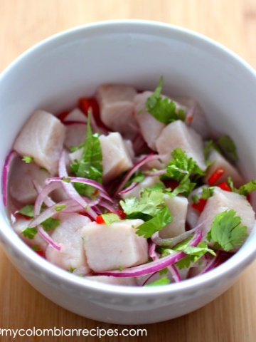 Ceviche de Pescado (Colombian-Style Fish Ceviche)