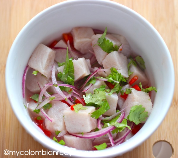 Ceviche de Pescado (Colombian-Style Fish Ceviche)