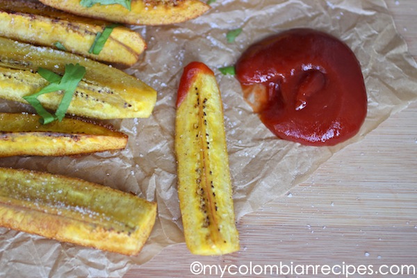 Plátano Verde or Green Plantain Fries