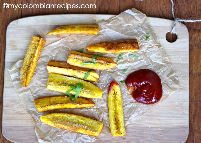 Plátano Verde or Green Plantain Fries