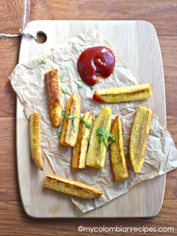 Plátano Verde or Green Plantain Fries