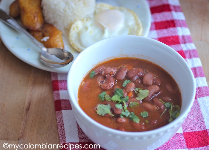 Frijoles Rojos Colombianos (Colombian-Style Red Beans)