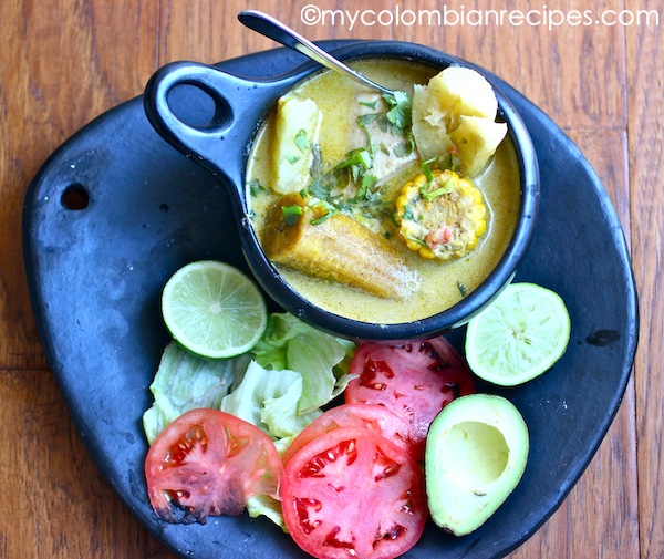Sancocho de Pescado con Coco (Fish and Coconut Soup)