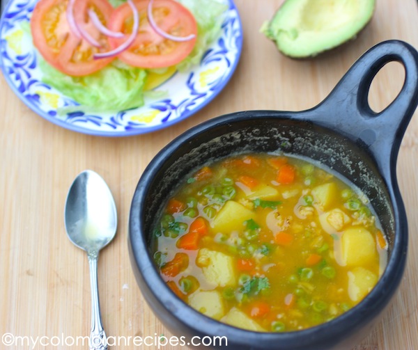 Sopa De Avena Clombiana