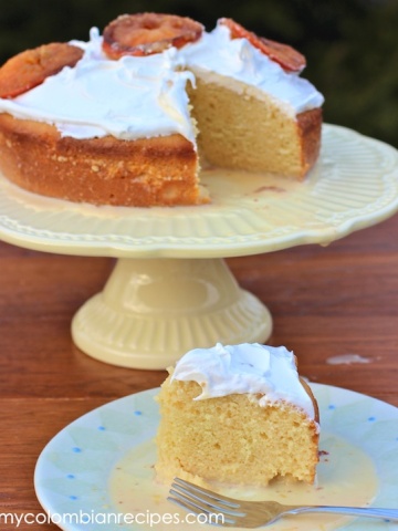 Tres Leches de Mandarina (Tangerine Three Milks Cake)