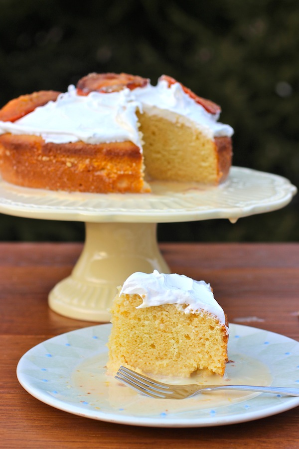 Tres Leches de Mandarina (Tangerine Three Milks Cake)