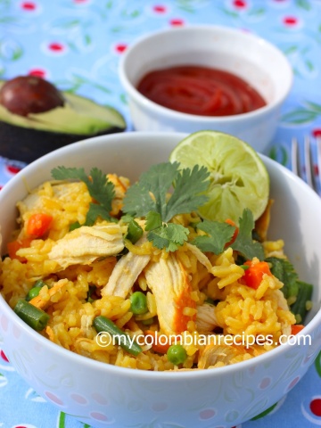 Arroz Con Pollo Colombiano