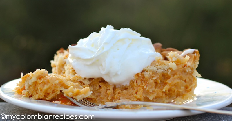 Pastel de Coco (Colombian-Style Coconut Pie)