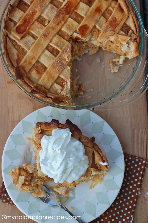 Pastel de Coco (Colombian-Style Coconut Pie)