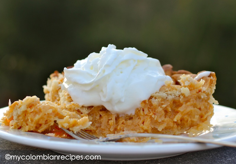 Pastel de Coco (Colombian-Style Coconut Pie)