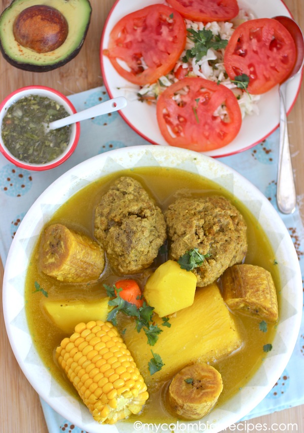 Sancocho de Albondigas (Meatball Soup)