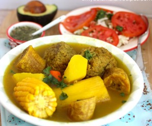 Sancocho de Albondigas (Meatball Soup)
