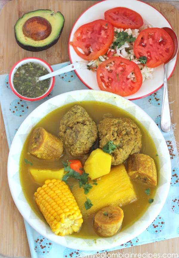 Sancocho de Albondigas (Meatball Soup)