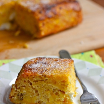 Torta de Maduro (Ripe Plantain and Cheese Cake)