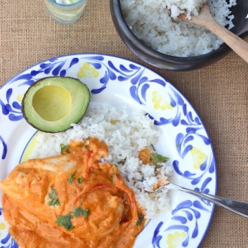 Receta de Pollo en Leche de Coco