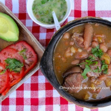 Receta de Frijoles Antioquenos