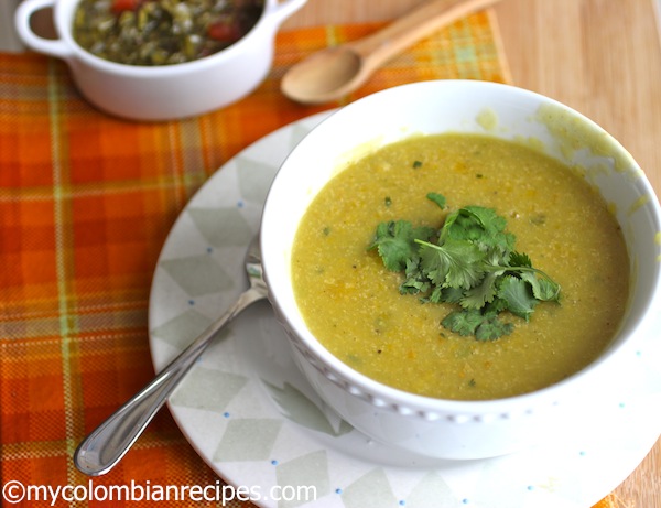 Crema de Plátano Verde (Creamy Plantain Soup)