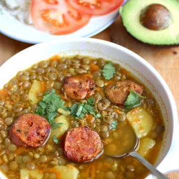 Sopa de Lentejas Colombiana - My Colombian Recipes