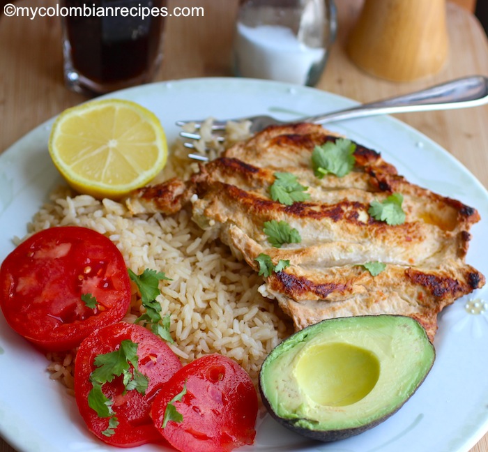 Pollo a la Plancha (Colombian-Style Grilled Chicken Breast)