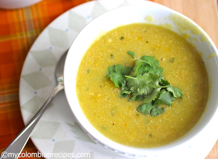 Crema de Plátano Verde (Creamy Plantain Soup)