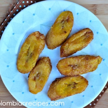 Receta de tajadas de maduro