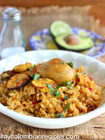 Arroz Atollado de Pollo y Chorizo (Creamy Rice with Chicken and Chorizo)