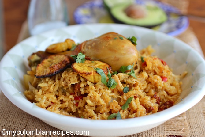 Arroz Atollado de Pollo y Chorizo (Creamy Rice with Chicken and Chorizo)