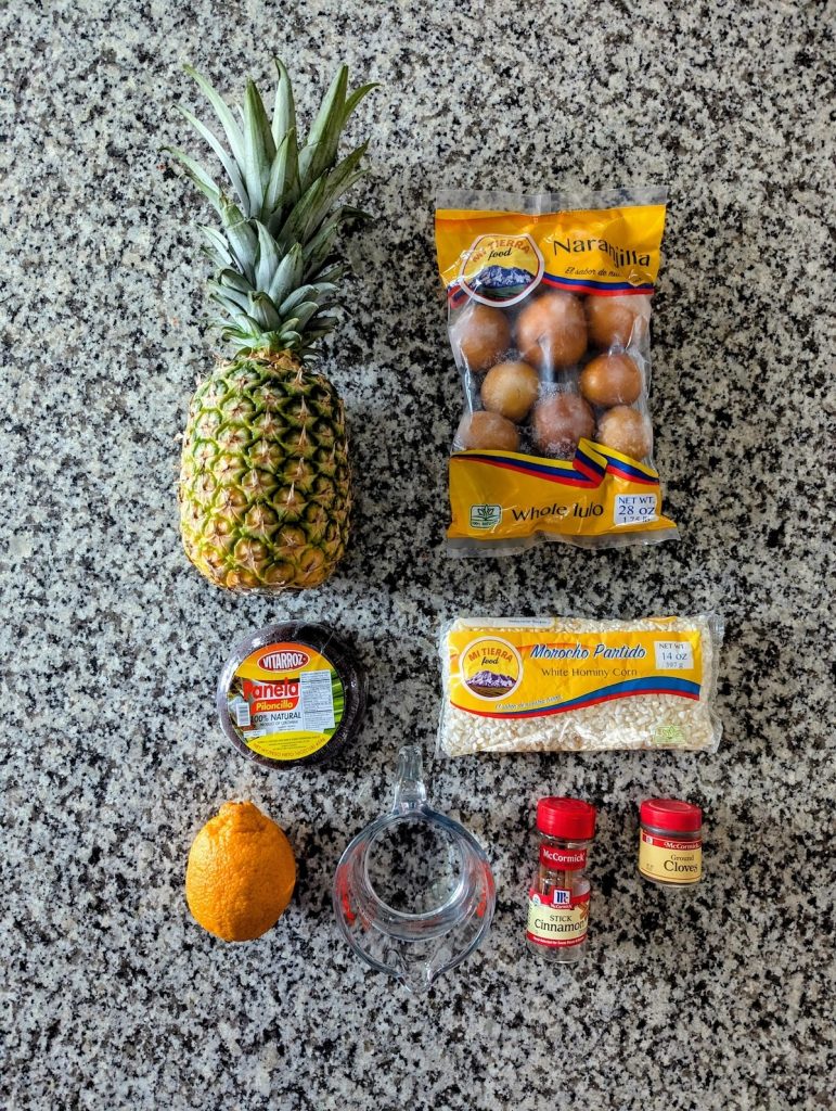 Colombian Champus Ingredients