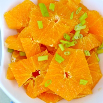 Chuyaco (Colombian Orange Salad)