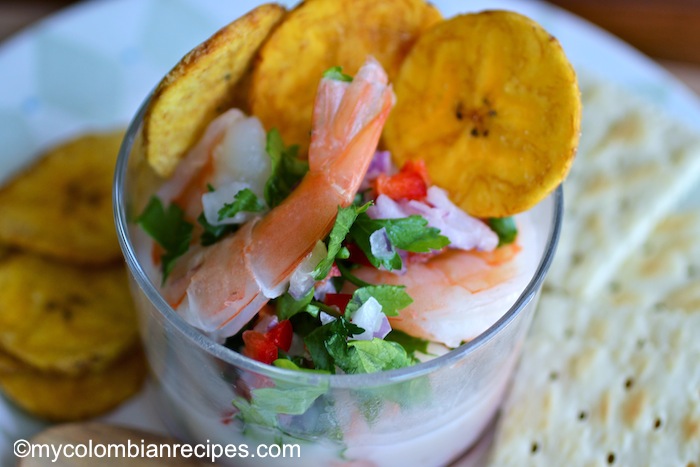 Ceviche de Camarón con Coco (Coconut Shrimp Ceviche)