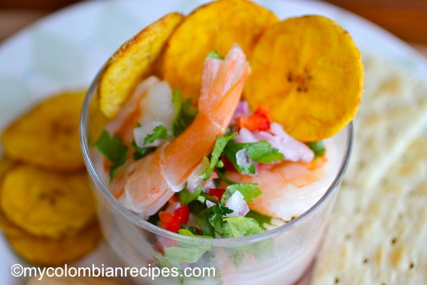 Ceviche de Camarón con Coco (Coconut Shrimp Ceviche)