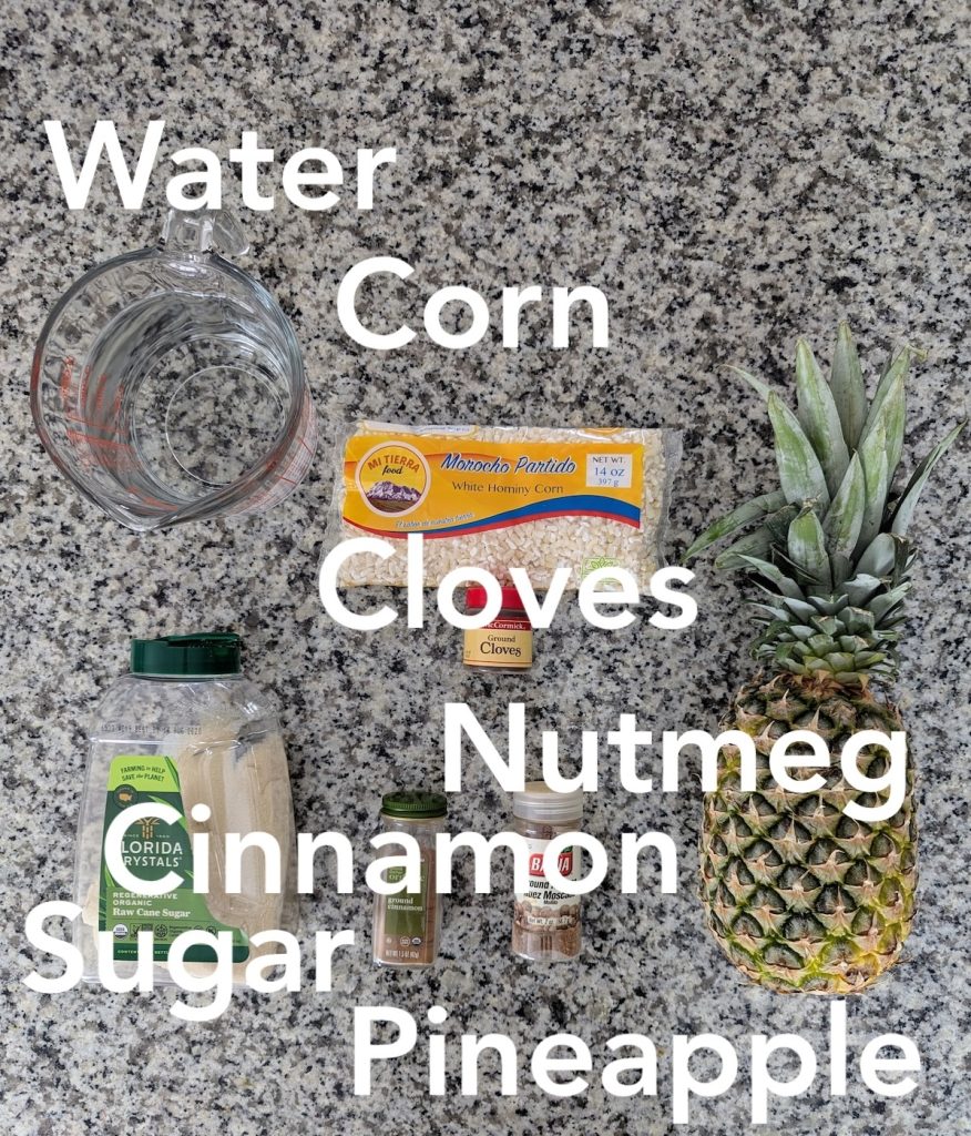 Colada De Pina Ingredients 1