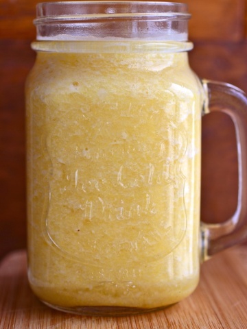 Colada de Piña (Pineapple and Corn Colombian drink)