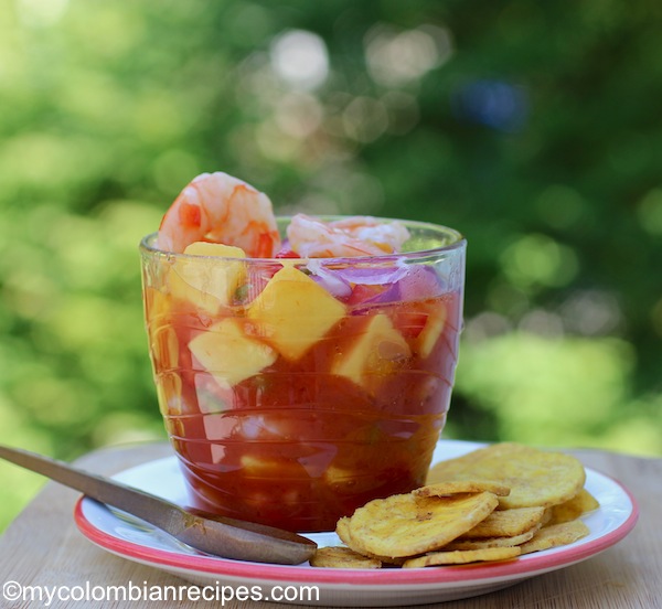 Ceviche de Camarones y Mango (Shrimp and Mango Ceviche)