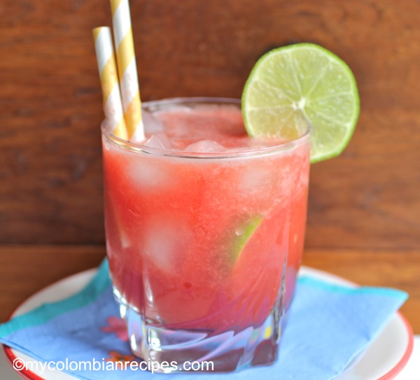 Limonada de Sandía (Watermelon Limeade)